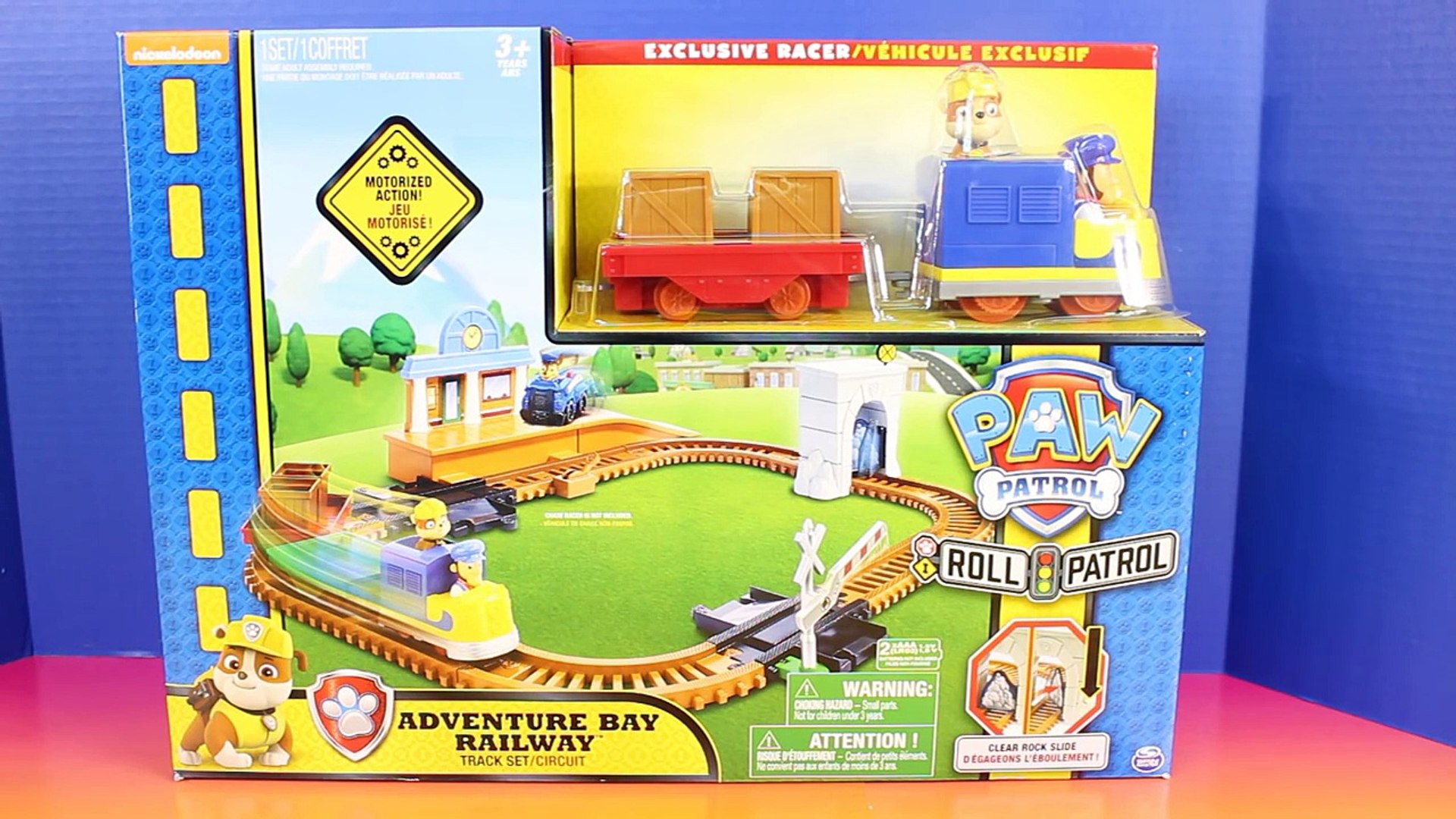 paw patrol adventure bay railway