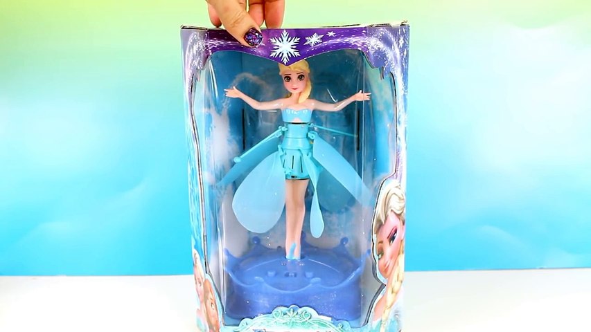 Demonstrating Flying Elsa Fairy Doll Disney Frozen