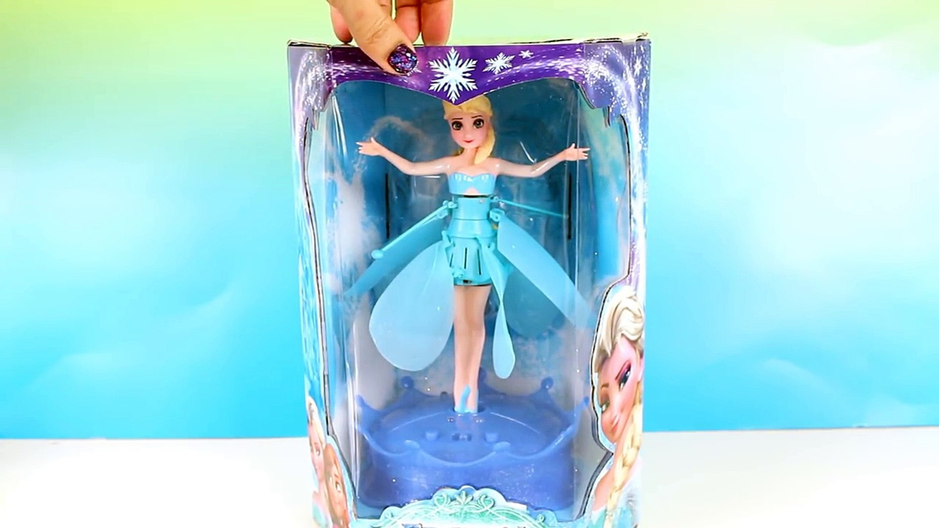 Flying elsa fairy doll 2025 disney frozen