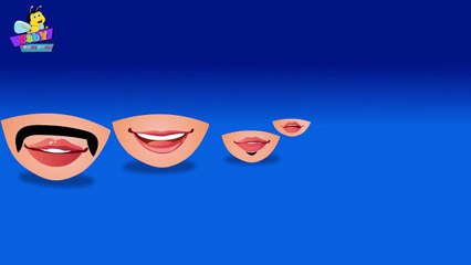 Funny Lips Finger Family _ Funny Finger Family Nursery Rhymes &