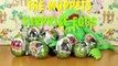 4 chocolate Surprise Eggs Muppets Minnie Mouse The Flintstones Kinder Surprise unboxing un