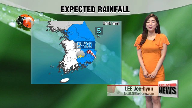 Sporadic rain with thunder and lightning in some parts