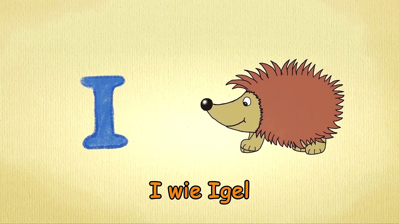 Buchstaben lernen deutsch - das I-LIED - ABC song für Kleinkinder - Phonics Song Letter So