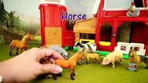 Toy Farm Animal Horse Collection - Fun Fs For Kids - Learn Names and Sounds
