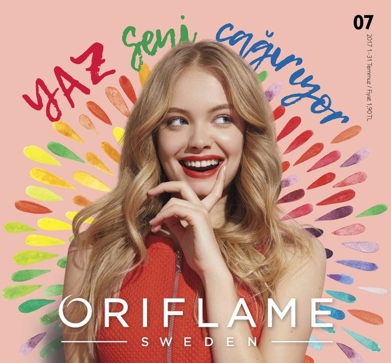 Oriflame Temmuz Kataloğu 2017 Ücretsiz Üyelik Bedava Katalog