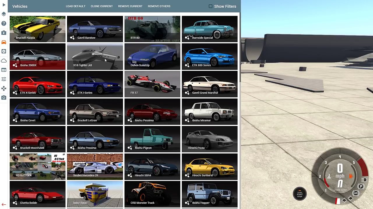 BeamNG Drive - IT'S SO TINY! (Tiny Grid Map)