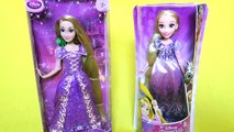 $400 Rapunzel Doll Vs. $10 Rapunzel Doll - DISNEY TANGLED DOLLS TOYS REVIEW!