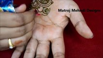 easy simple mehndi henna designs for hands for begineers