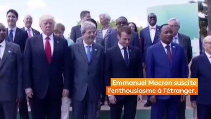 Avant Emmanuel Macron, Nicolas Sarkozy était lui aussi apprécié à l'étranger