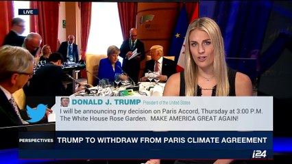 PERSPECTIVES | Trump to withdraw from Paris climate agreement | Wednesday, May 31st 2017