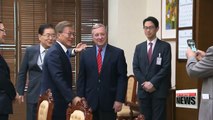 President Moon explains to U.S. senator that THAAD probe not aimed at reversing decision