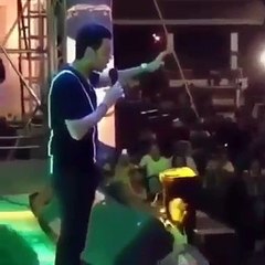 Martin Elias llora cantando el 26 de mayo en cumpleaños de Diomedes