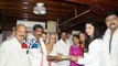 Actress of Baahubali 2 movie Anushka Shetty visits Kolluru Mookambika Temple