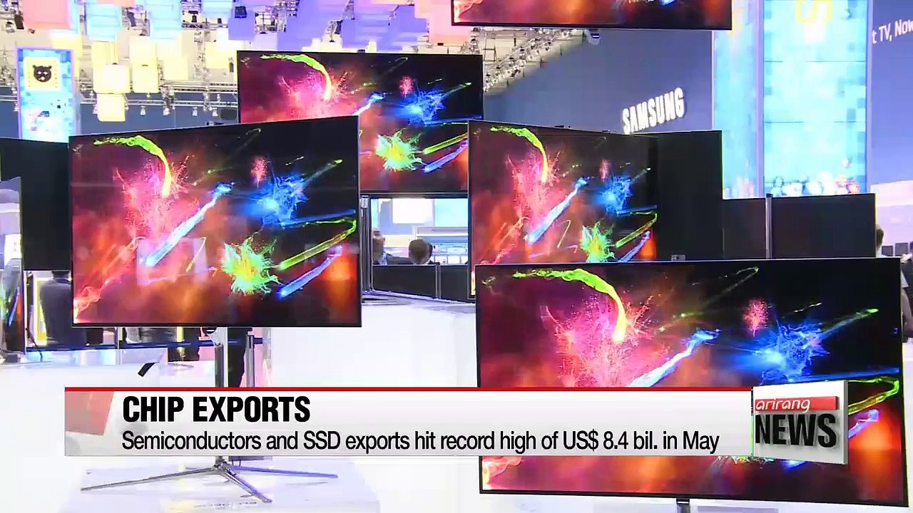 Semiconductors drive double-digit export growth in May