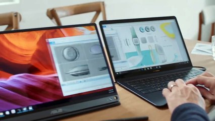 ASUS ZenScreen MB16AC Portable USB Monitor - Extend Your Vision. Free Your World