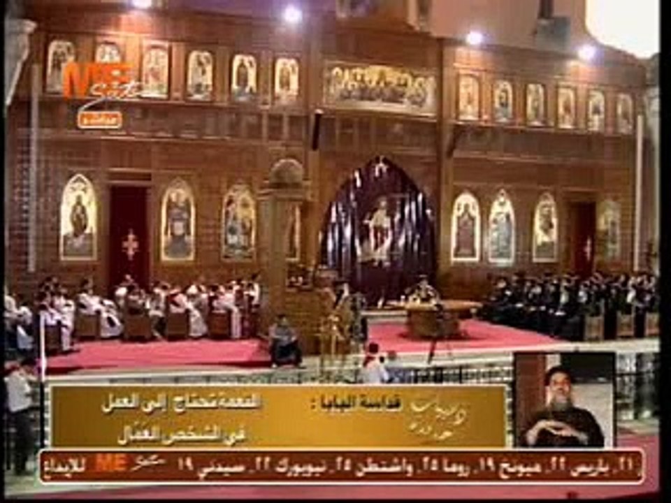عظة البابا تواضروس الاربعاء 1.10.2014 - ( عمل النعمة ) - pope Tawadros