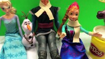 Disney Frozen 6 figurines playset - Set includes Anna, Elsa, Olaf, Kristoff, Sven and Hans