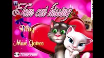 Kids Games For Kids - Girl Games - Talking Cat Tom and Angela Kissing Funny Game