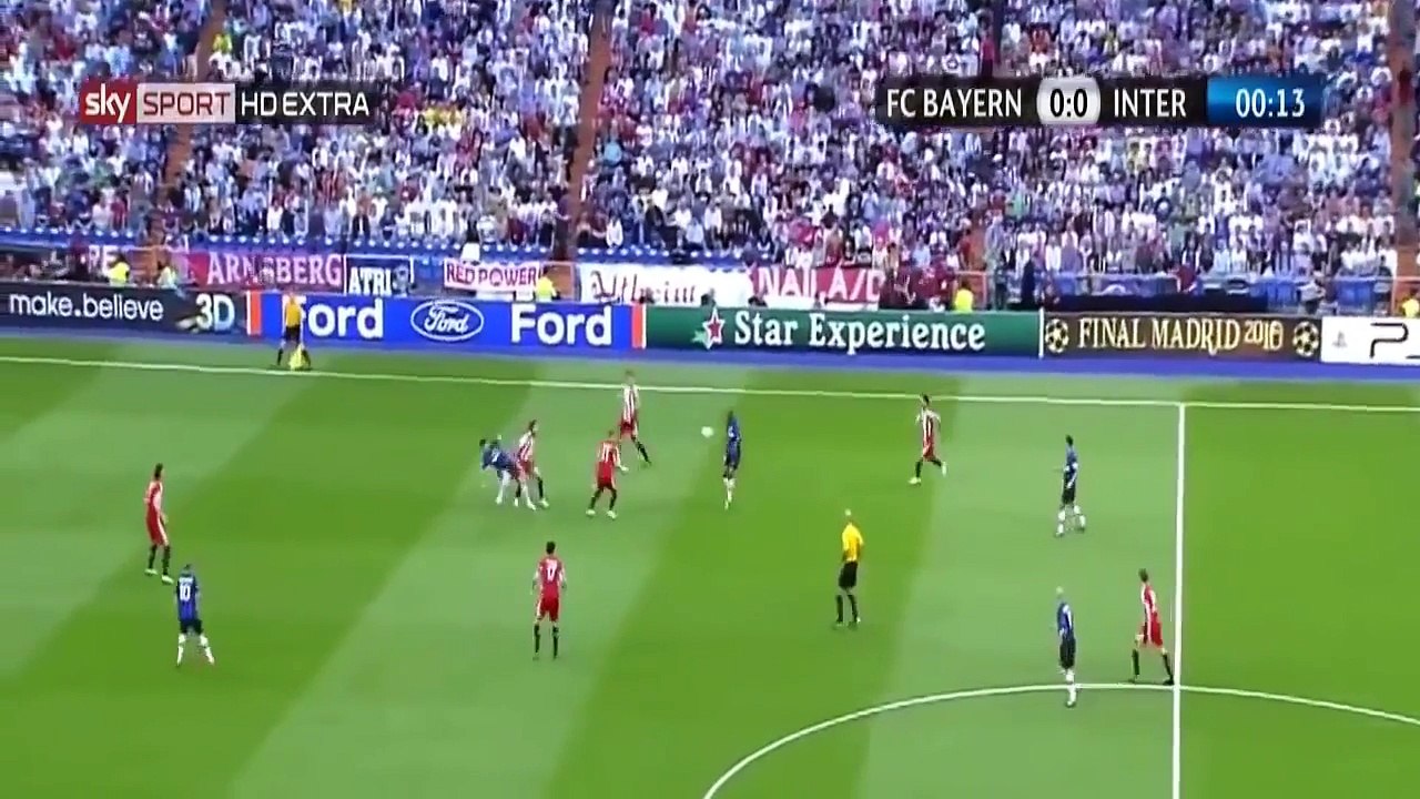 Inter Milan vs Bayern Munich - Final UEFA Champions League 2010.