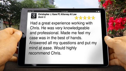 Christopher J. Kane PC  Attorney At Law PortlandImpressive5 Star Review by Becki S