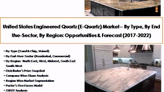 United States Engineered Quartz (E-Quartz) Market: Opportunities & Forecast (2017-2022)  - Azoth Analytics