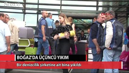 Boğaz'da üçüncü yıkım