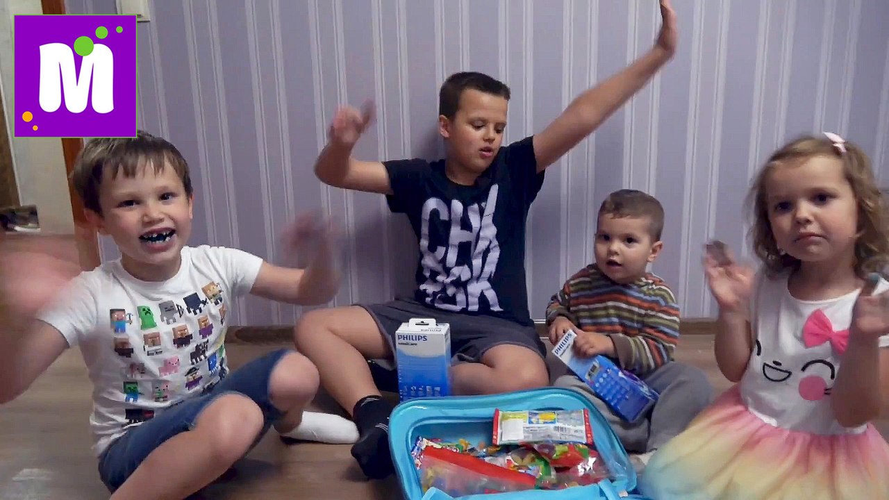 Встретили счастливчиков Fidget Spinner Challenge Подарки Люде Инне lot of CANDY Challenge для Ярика от Макса и Кати 2017