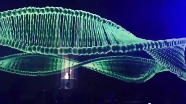 Ce DJ suédois réalise le plus grand hologramme du monde pendant son show