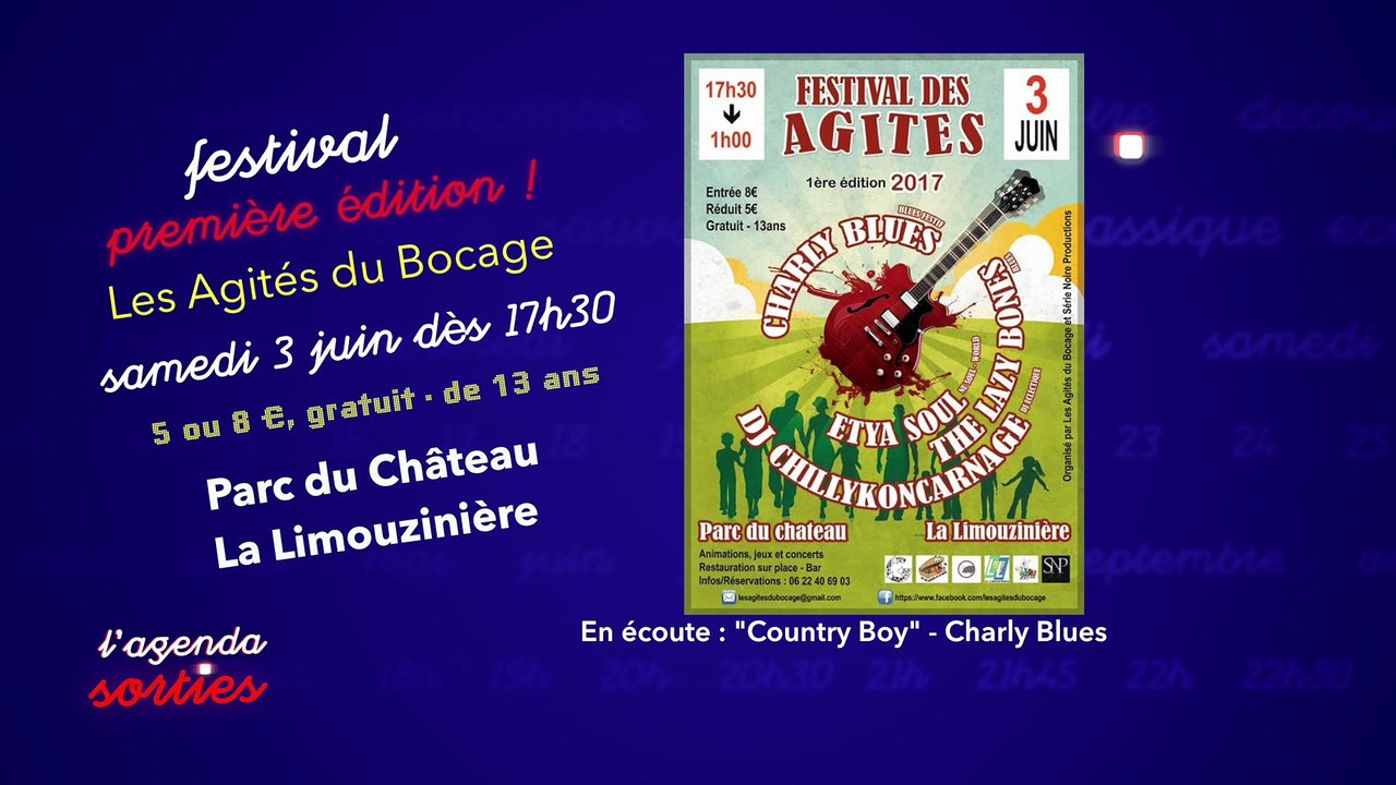 L'agenda sorties du 1er juin