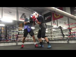 mikey garcia sick skills sparring - EsNews Boxing