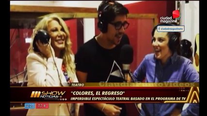 Teatro: "Colores, el regreso" Reina Reech, Juana Repeto y Bautista Lena