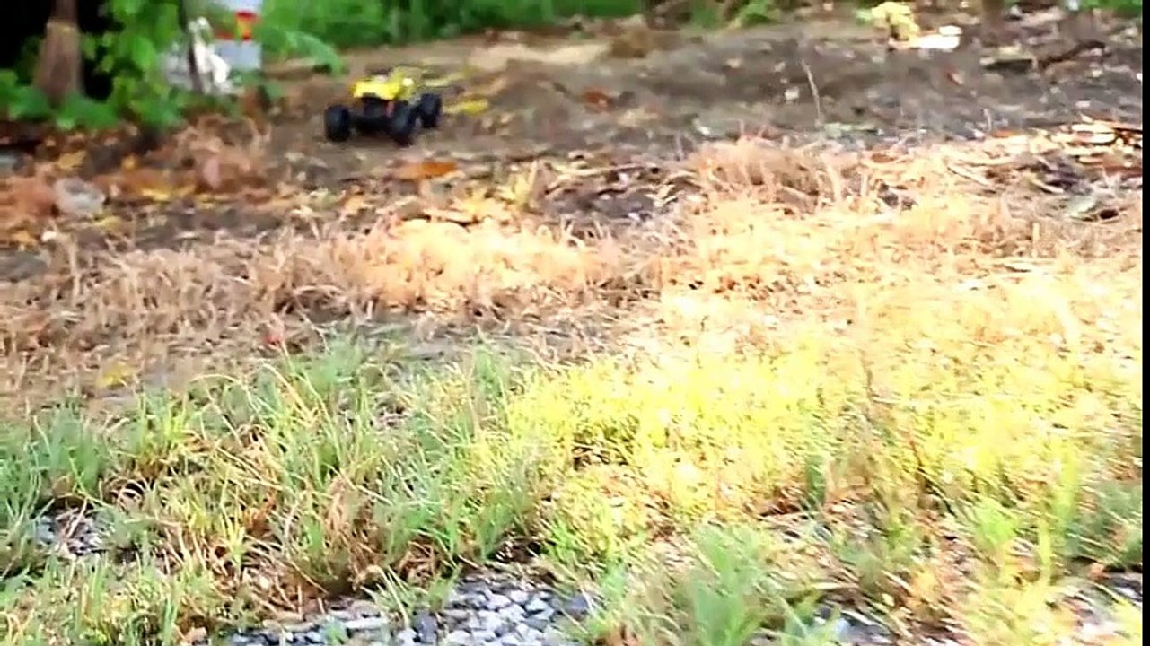 Police Car Cartoon For Children, Toy car for children Bigfoot VS backhoe confirmed toy video toy car