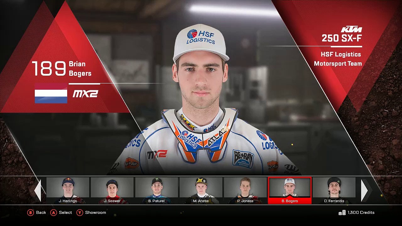 MXGP 3:The Official Motocross Video Game|MX2|Brian Bogers|KTM 250 SX-F|PC/PS4/Xbox 2017