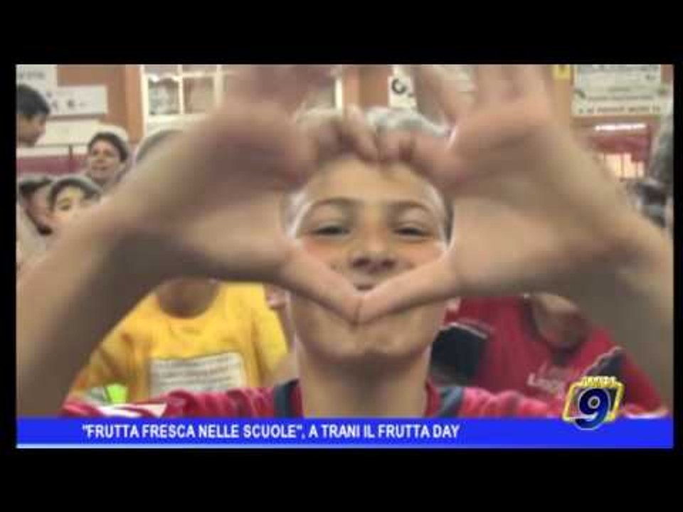 Frutta nelle scuole: a Trani il Frutta day