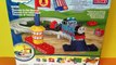 Mega Bloks Thomas & Friends Rescue Center Heroes with Harold, James, Percy, Toby Train Toy
