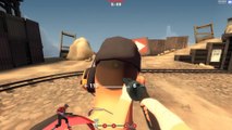 Team Fortress 2: 24 Scout Bots Dying At Once