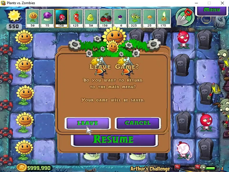 Plants Vs. Zombies 2 Mod (JGw