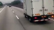 Myvi caught on video speeding against traffic on highway