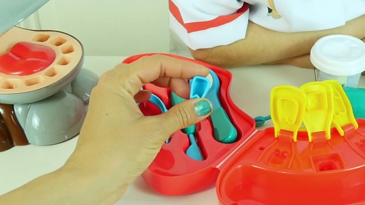 Singe Dentiste Pâte à Modeler Play Doh Fabrication de Dents Jouets pour  Enfants en français - video Dailymotion
