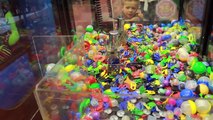 CLAW Machine GAME CHALLENGE Crane Surprise Toys Toy Hunt Win Prizes AllToyCollector Toby