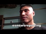 MIKEY GARCIA WHAT Mark Wahlberg TOLD HIM - EsNews Boxing