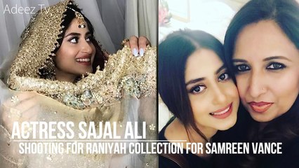 Sajal Ali Back to Work After her Mother's Death