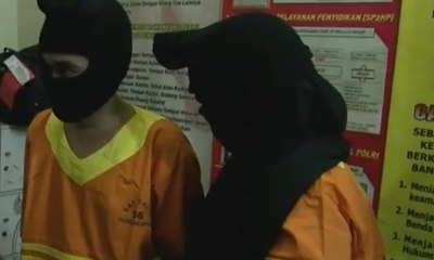Asyik "Nyabu", Suami Istri Ini Diciduk Polisi