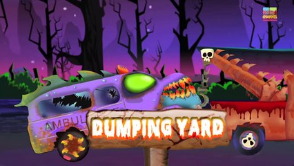 Scary Ambulance _ Dumping Yard _ Kids Vehicle