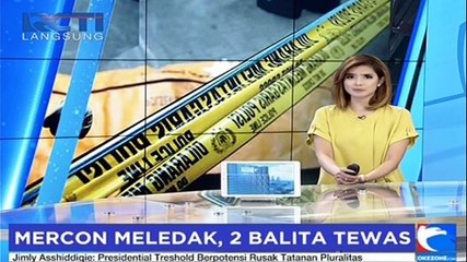Dua Balita Tewas Akibat Petasan Meledak