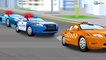 Видео для детей Полицейская машина и Пожарная машина в Городе Мультики Машинки