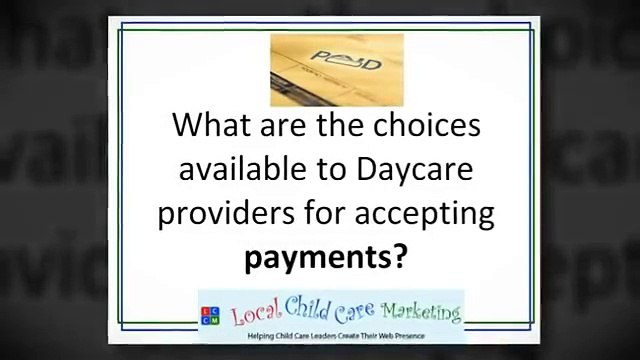 Daycare Providers Need to Get Paid Too! Collecting For Your Services