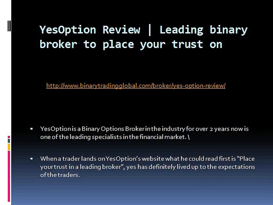 YesOption Review