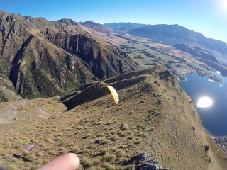 speed flying dans les montagnes