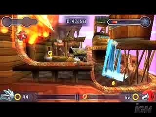 Sonic Rivals 2 (PSP) Rings Battle Mode